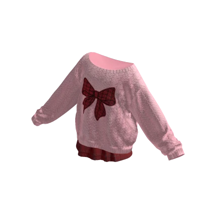 🍀Valentine's Cute Off Shoulder Sweater