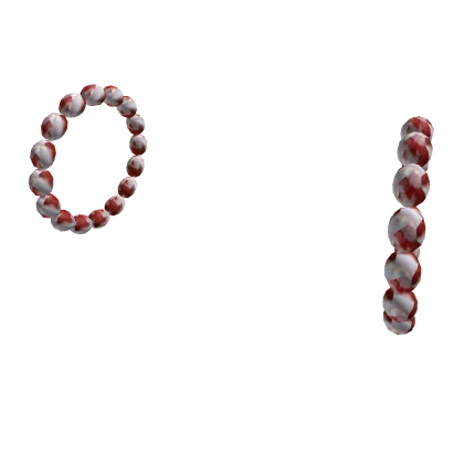 Exclusive Crimson Veil Earrings 