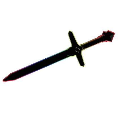 Cartoony Rainbow Sword