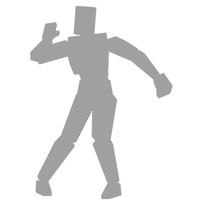 ♡ kawaii lean in peace sign idle pose 