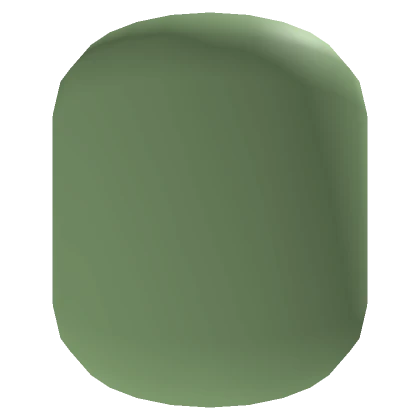 Faceless Head in Medium green