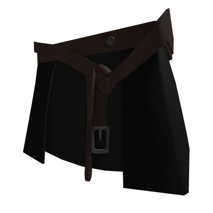 Black Belted Hunter Robe