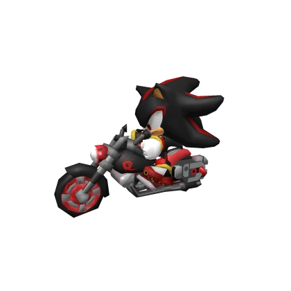 Deluxe Shadow Dark Rider Motorcycle Plushie