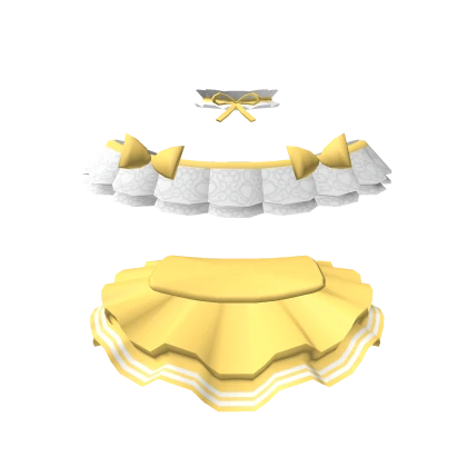 🎀3.0 Sailor outfit with Yellow bow skirt