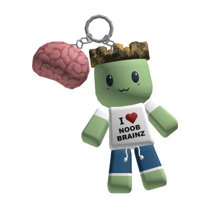 Keychain Plush: Halloween Zombie Shedletsky