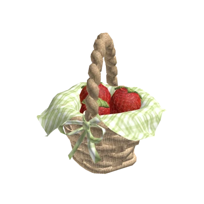 holdable strawberry basket