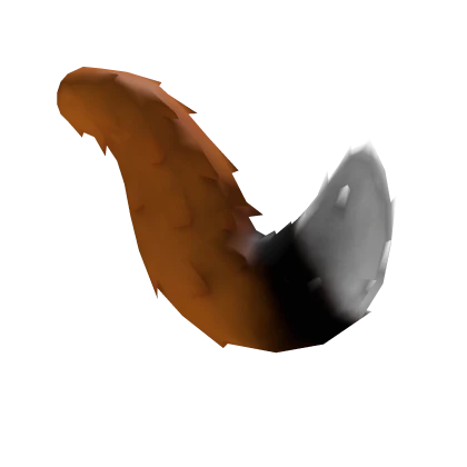 Fluffy Orange Fox Tail