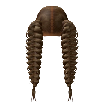 Fishtail braids [Brown]