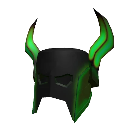 Emerald Battle Helm