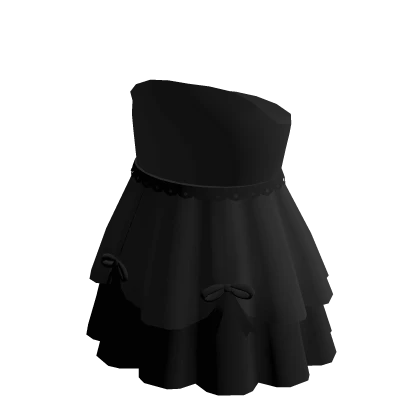 (black) cute summer dress laced