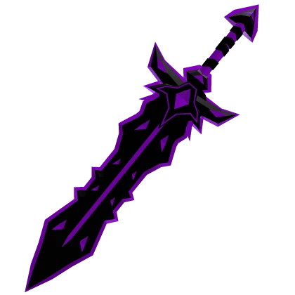 Purple Neon Sword Back