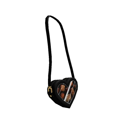 Black Heart Purse with Chocolates 3.0