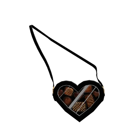 Black Heart Purse with Chocolates 1.0