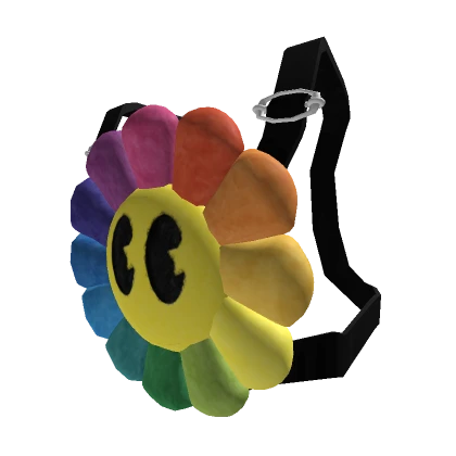 1.0 RAINBOW FLOWER Y2K BACKPACK