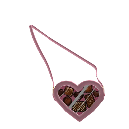 Pink Heart Purse with Chocolates 1.0