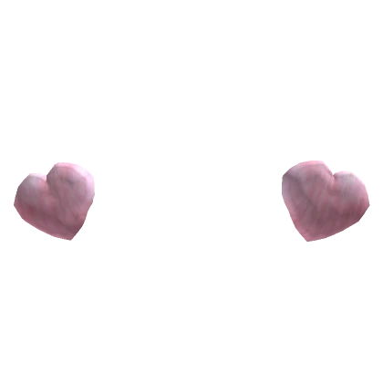 Valentines Fluffy Pigtail Heart Heartclips