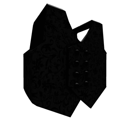 Normal Black Formal Vest 