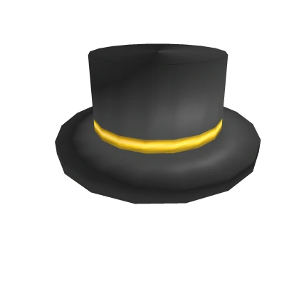 Yellow Banded Top Hat