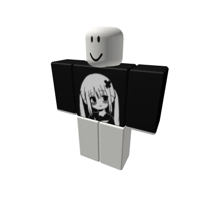 [Anime] Black & White emo iachikx shirt