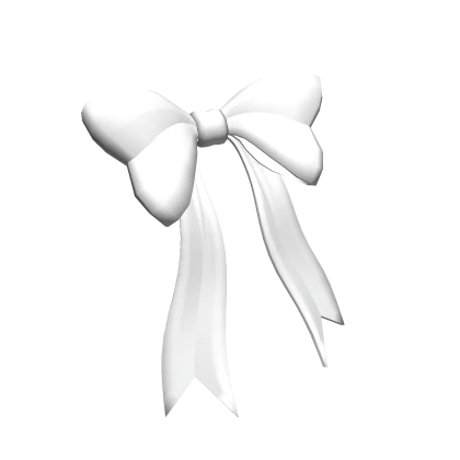 Simple White Bow