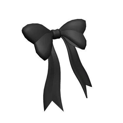 Simple Black Bow