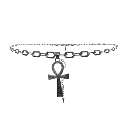 Ankh Silver Circlet of The Pharoah