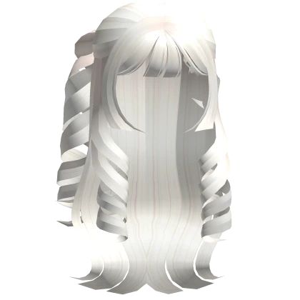 ♡ Beige Soft Long Jirai Kei Hair W Curls Hair