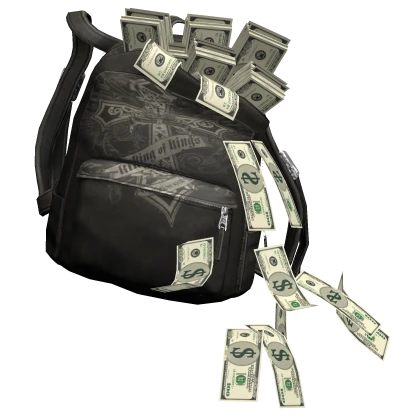 Money Backpack Brown