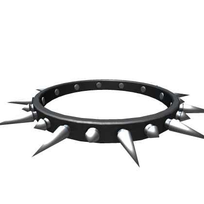 spiked punk collar