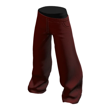 Basic Sweatpants Red