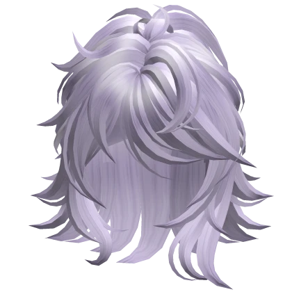 Pixie Swirly Half Up Hair (Light Purple)