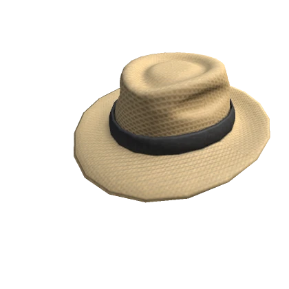 Tropical Straw Fedora