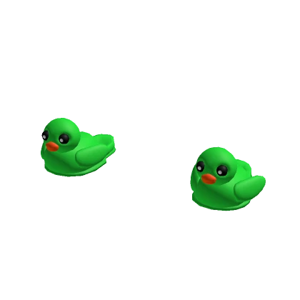 Green duck Slippers