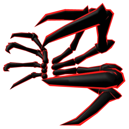 Cartoony Red Void Spider Legs
