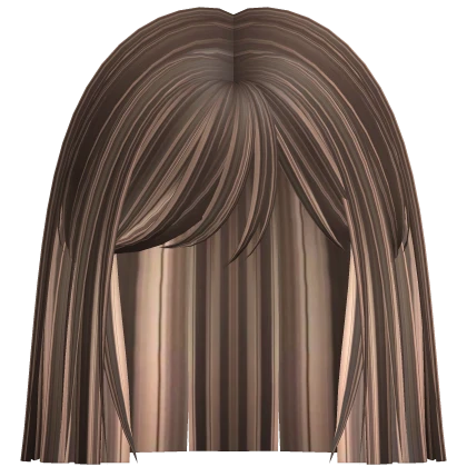 Brown Soft Bob with Blond Highlights