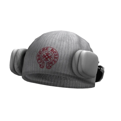 Chrome Cap w/ Resting Headphones