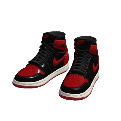 Black Red Jordon 4s