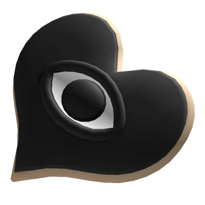 Black Valentine Heart Cookie?