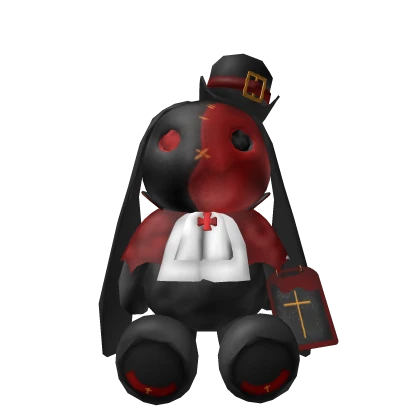 Deadly Gothic Vampire Bunny