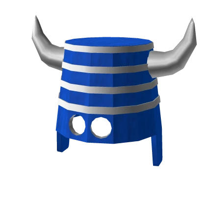 Blue Silver hat