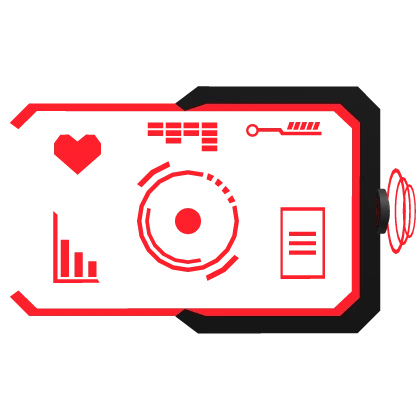 Sci-Fi Eye Piece Red