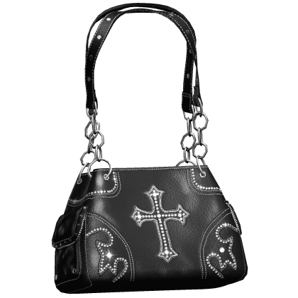 Y2K Grunge Cross Purse