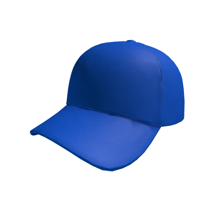 [🧢] Blue Plain Baseball Cap