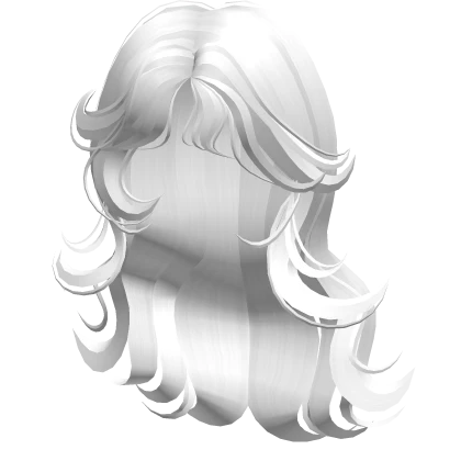 ♡ emo goth zombie hair in white 