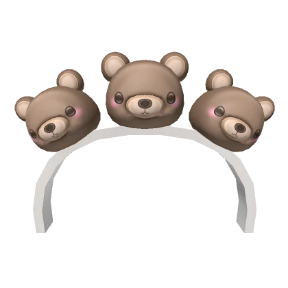 Grizzly Bear Headband