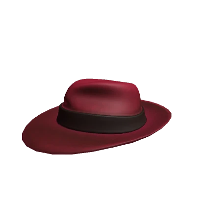 Moderate Red Fedora