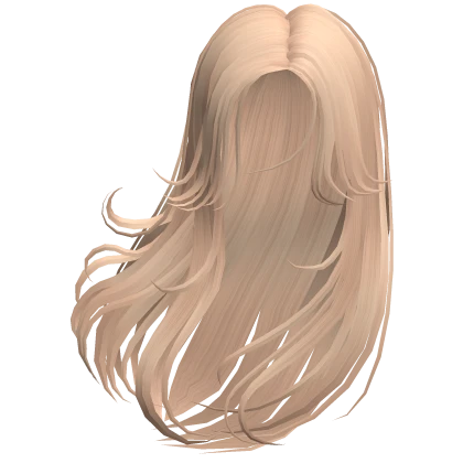 Flowing In Wind Aesthetic Anime Girl Hair Blonde