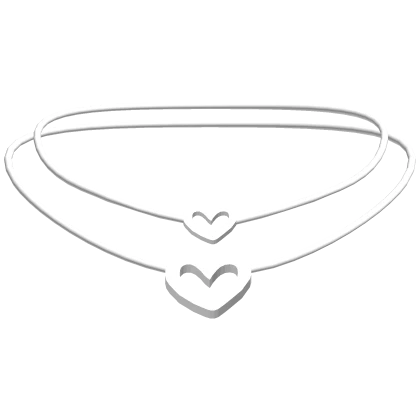 cute dainty heart necklace