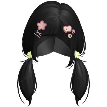 igari harajuku heisei cute girl hair black