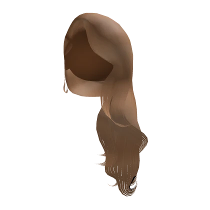Long Side Swept Hair [Blonde]